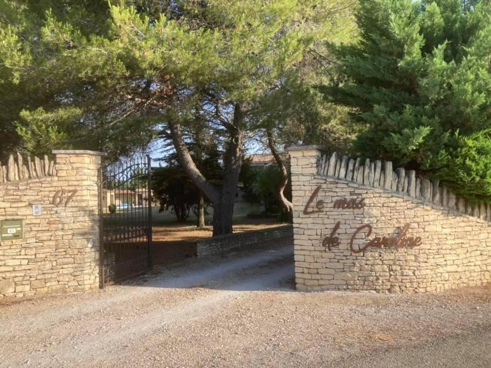 Le Mas De Caroline Bed and Breakfast Gargas  Εξωτερικό φωτογραφία